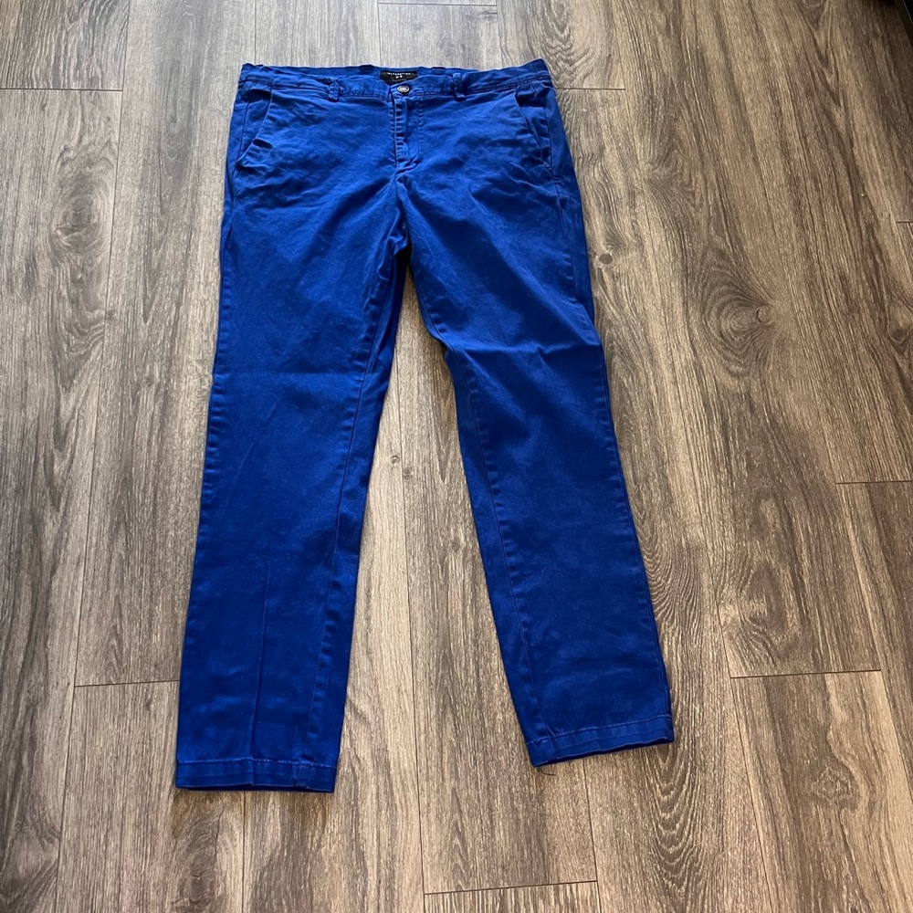 Matchstick Men’s Slim-Fit Casual Chino Pants Size 36 - Picture 2 of 7